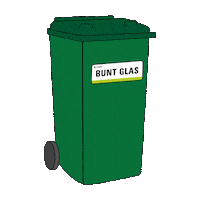 Mayer-Recycling waste glas mull müllabfuhr Sticker