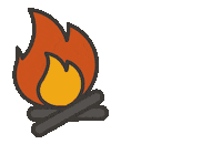 NEGameandParks camping camp campfire nebraska Sticker