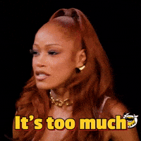 Calm Down Too Much GIF by First We Feast