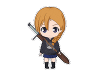 inziroclan art music anime kawaii Sticker
