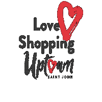 UptownSJ shopping saint john uptown saint john uptownsj Sticker