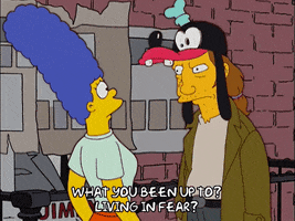 happy marge simpson GIF