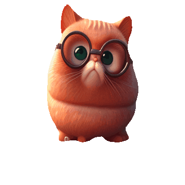 Cat Read Sticker by Anne Horel