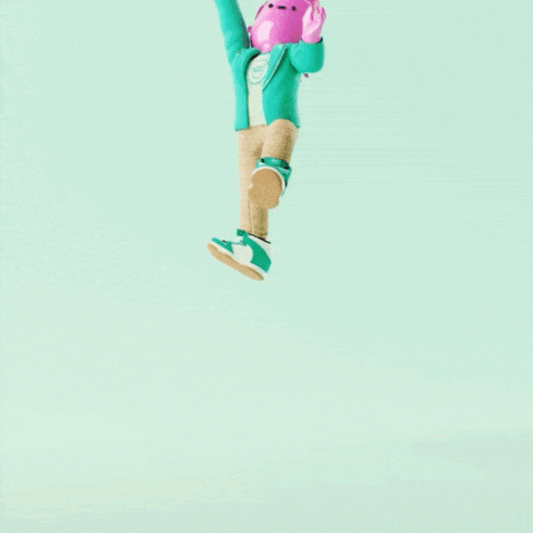 Landing Jump In GIF by Good Vibes Club