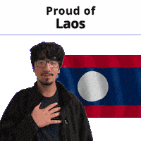 La Laos Sticker