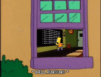 season 5 bart chalkboard GIF