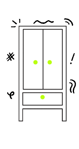 Mushi Sticker by simones