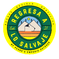 Gold Rush Dog Sticker by Pedros Emporio Outdoor