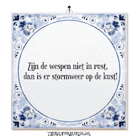Wijsheid Spanning Sticker by Tegelspreuken.nl