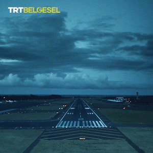 Airplane Thunder GIF by TRT