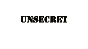 Unsecret Sticker by Showdown Management