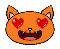 Cat Love Sticker