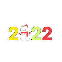 New Year Illustration Sticker