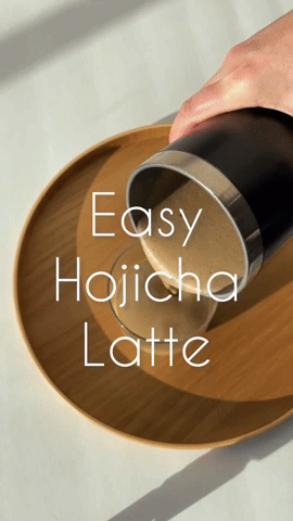Easy Hojicha Latte