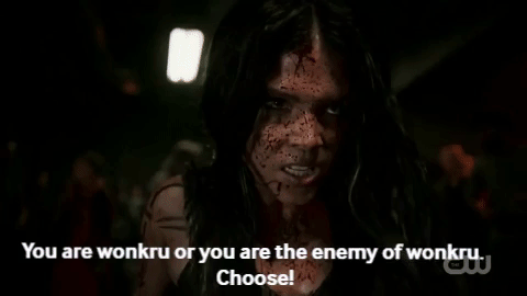 the100 #octaviablake #wonkru GIF