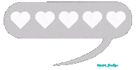 Love Mood Hearts Sticker