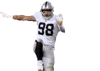 Las Vegas Raiders Football Sticker by NFL