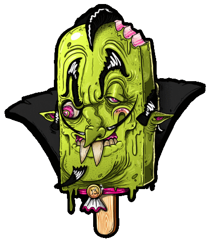 Dracula Guacalastudio Sticker