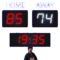 74 Away Sticker