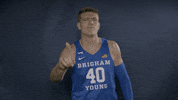 Byu Basketball Gocougs GIF by BYU Cougars