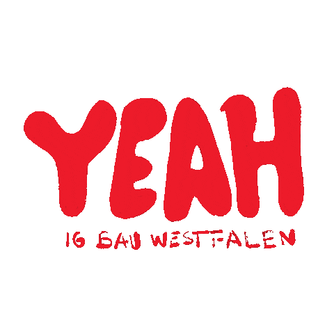 igbauwestfalen giphyupload yeah super freude Sticker