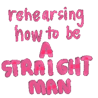 Straight Sticker