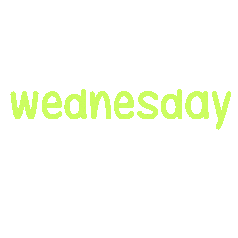 Weekend Wednesday Sticker