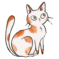 danabjorum cat kitty whatever sassy Sticker