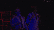 scared sandy cheeks GIF by The SpongeBob Musical