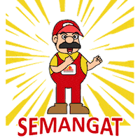 Semangat Sticker by Depo Bangunan