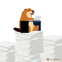 Office Help Sticker by WorkBeaver