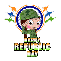 Republic Day Constitution Sticker by Chhota Bheem