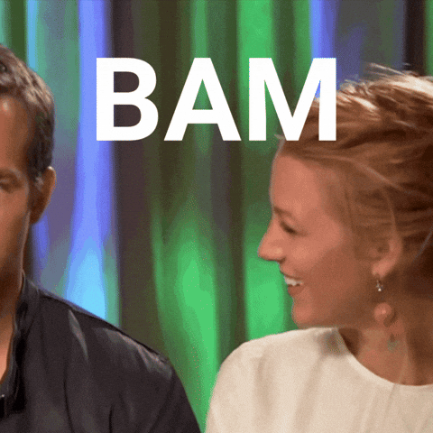 Joking Boom Boom GIF by Blake Lively Fan