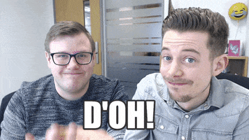 doh facepalm GIF by Andrew and Pete