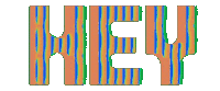 Glitch Text Sticker