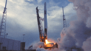 dragon launch GIF by NASA