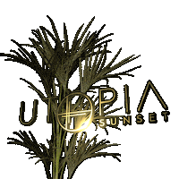 utopiarestaurant sunset utopia utopiasunset Sticker