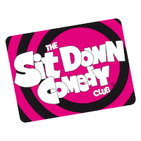 SitDownComedyClub comedy laugh comedian brisbane Sticker