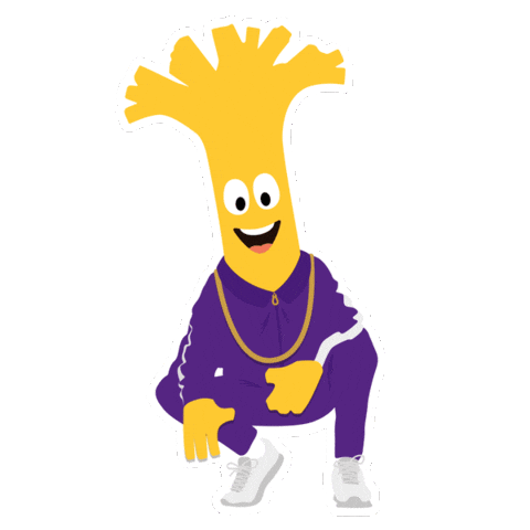 Cheese String Sticker by Strings & Things