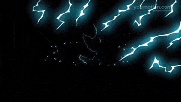 Electric power effects design pack animated elements