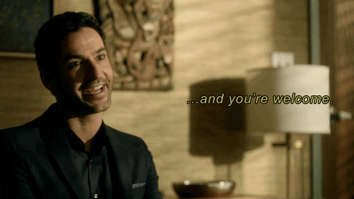 you're welcome fox GIF by Lucifer