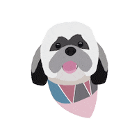 Dog Clover Sticker