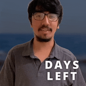 16 DAYS LEFT