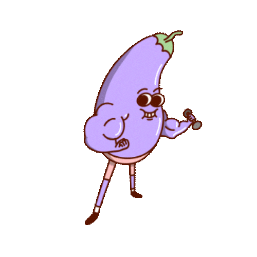 Plant Power Workout Sticker by PETA