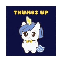 Well Done Yes Sticker by Brave Unicorn