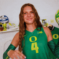 Oregon Duck Volleyball GIF by GoDucks