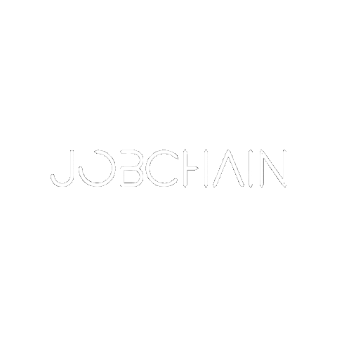 jobchain giphygifmaker crypto bitcoin cryptocurrency Sticker