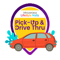 Deliver Pick Up Sticker by Megaworld Lifestyle Malls