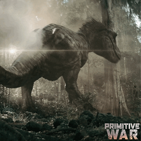 T-Rex Shake GIF by Signature Entertainment