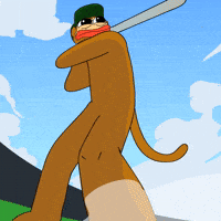 Smash Home Run GIF by Ponke